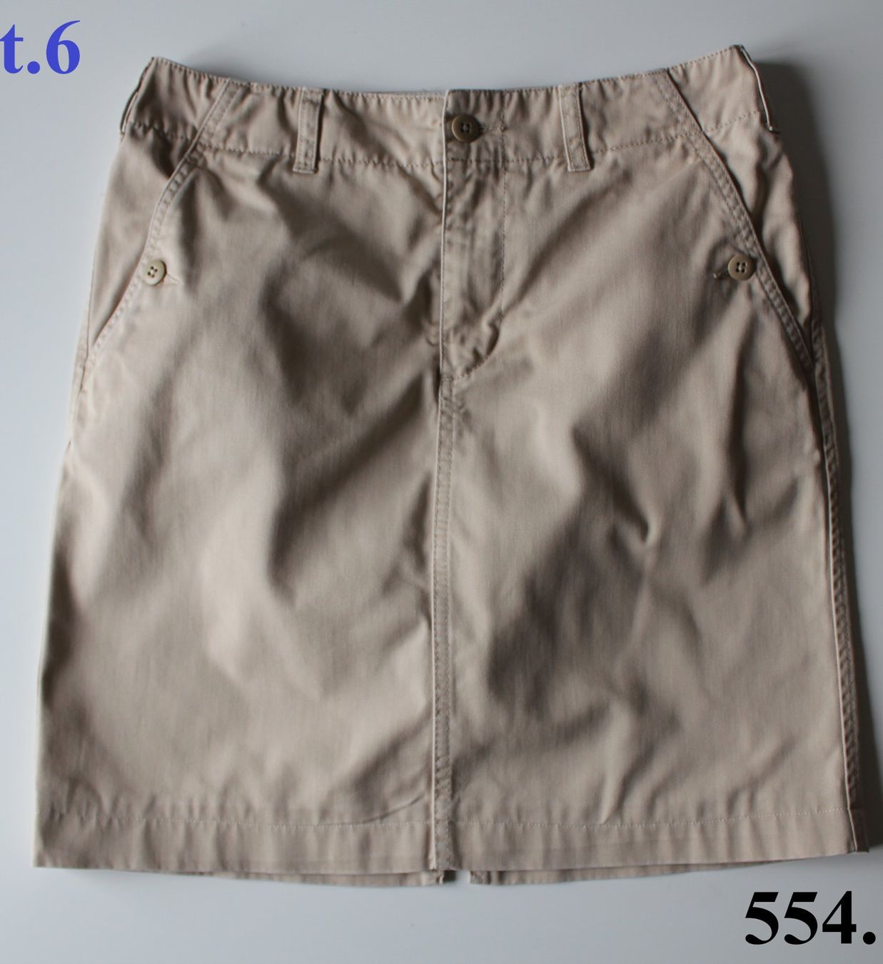 Ralph Lauren Gonne: Jupe beige Ralph Lauren    t. 6 – Usato da Peseux venduto da Gilloss