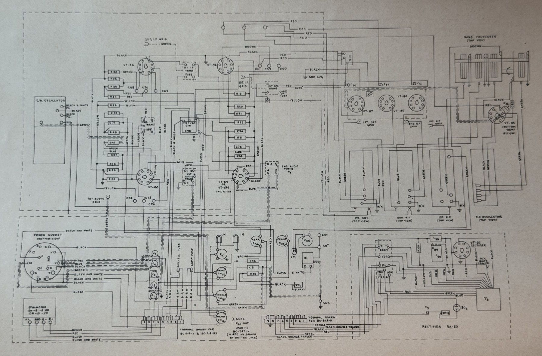 Technique de radiocom: US Army Empfänger BC-342-N – D'occasion à Ins par Revue-1000 5