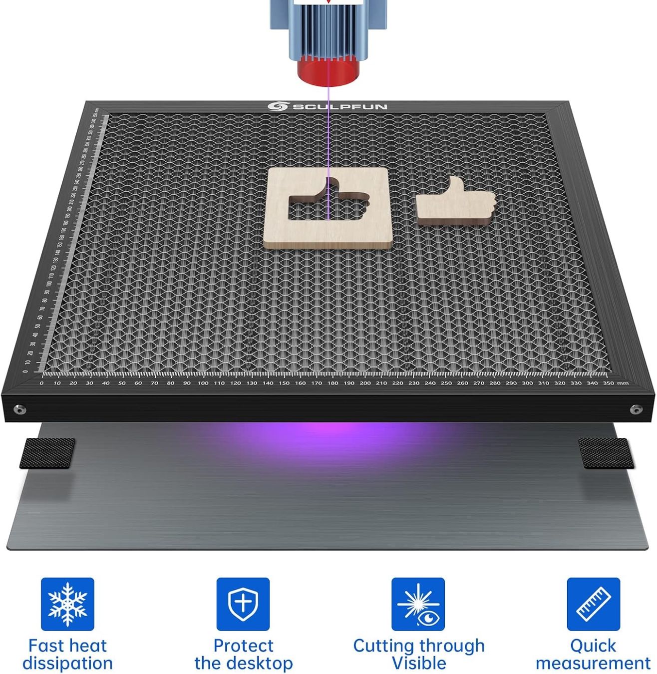 Tutte le macchine: SCULPFUN S30 Pro: 10W Lasergravurmaschine – Usato da Jegenstorf venduto da Sambreu 2