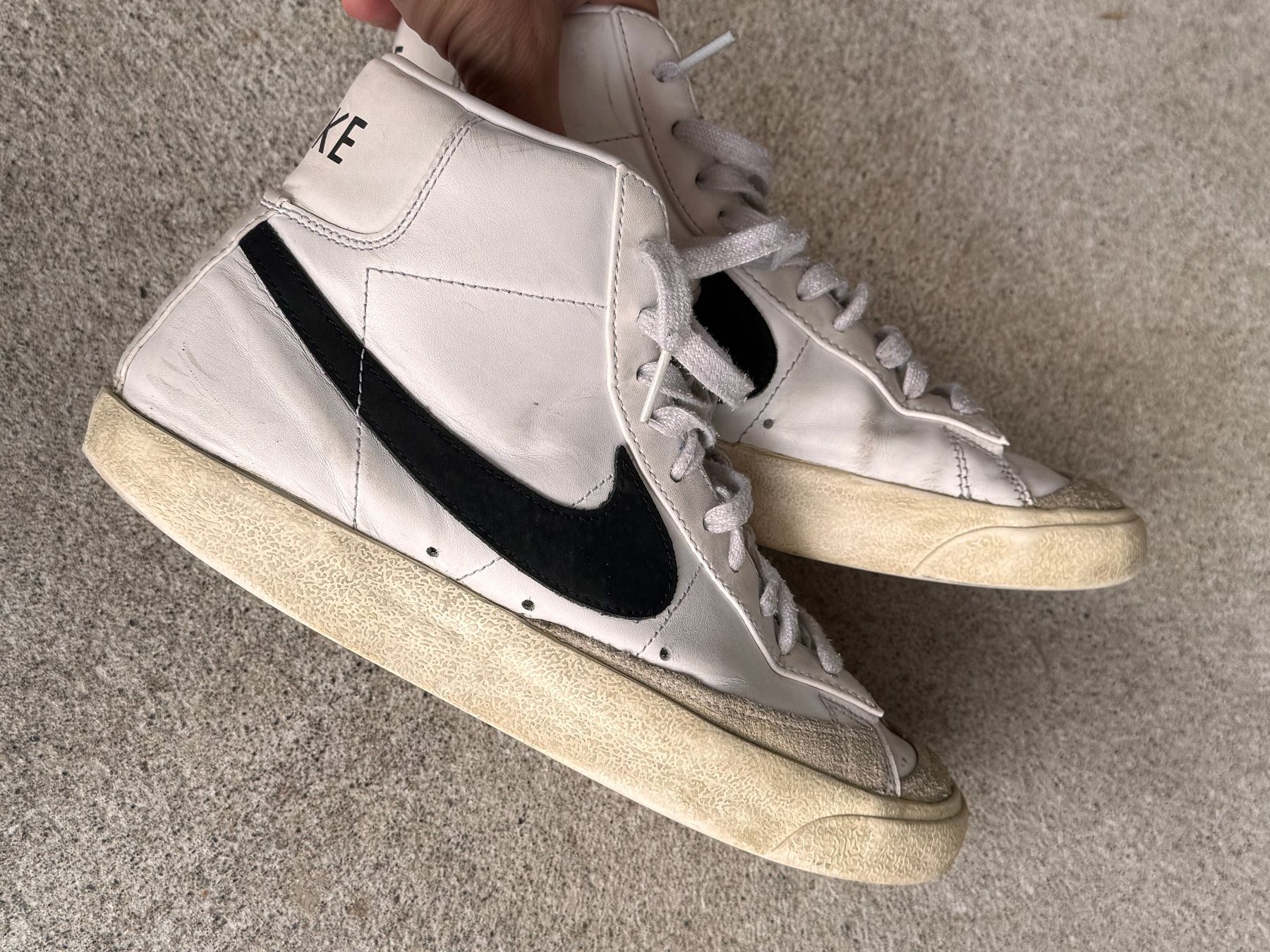 Nike Scarpe da uomo: Nike Sneaker, weiss, halbhoch Gr. 40 – Usato da Baar venduto da qsi2005 1