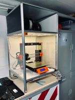 Prusa i3 MK3S 3D Drucker mit Gehäuse + Webcam, Top Zustand!