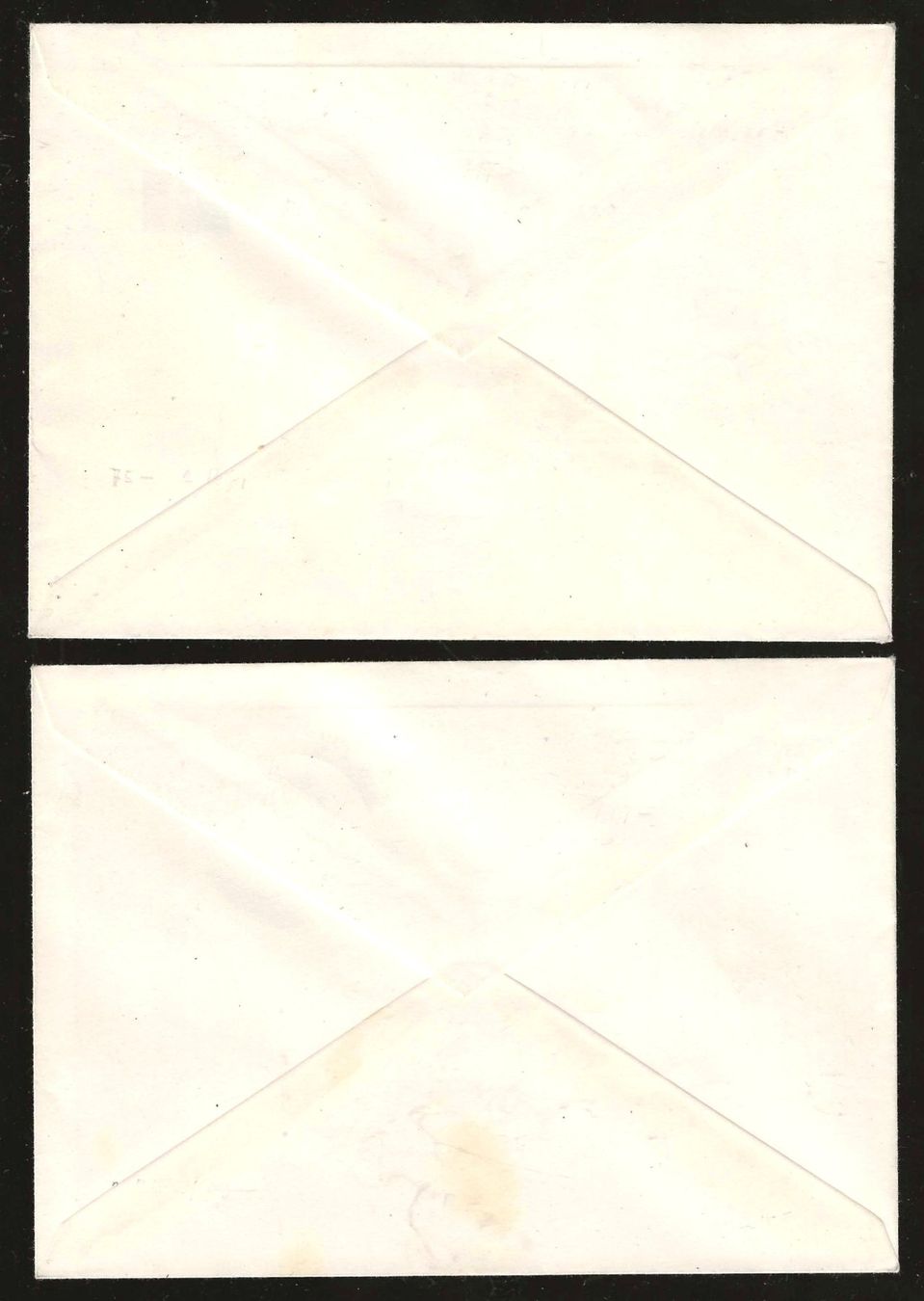 Tous les timbres: 1955 : Einzelwerte Nr. W33/W34 auf Brief – D'occasion à Gümligen par Geniusbuy 1