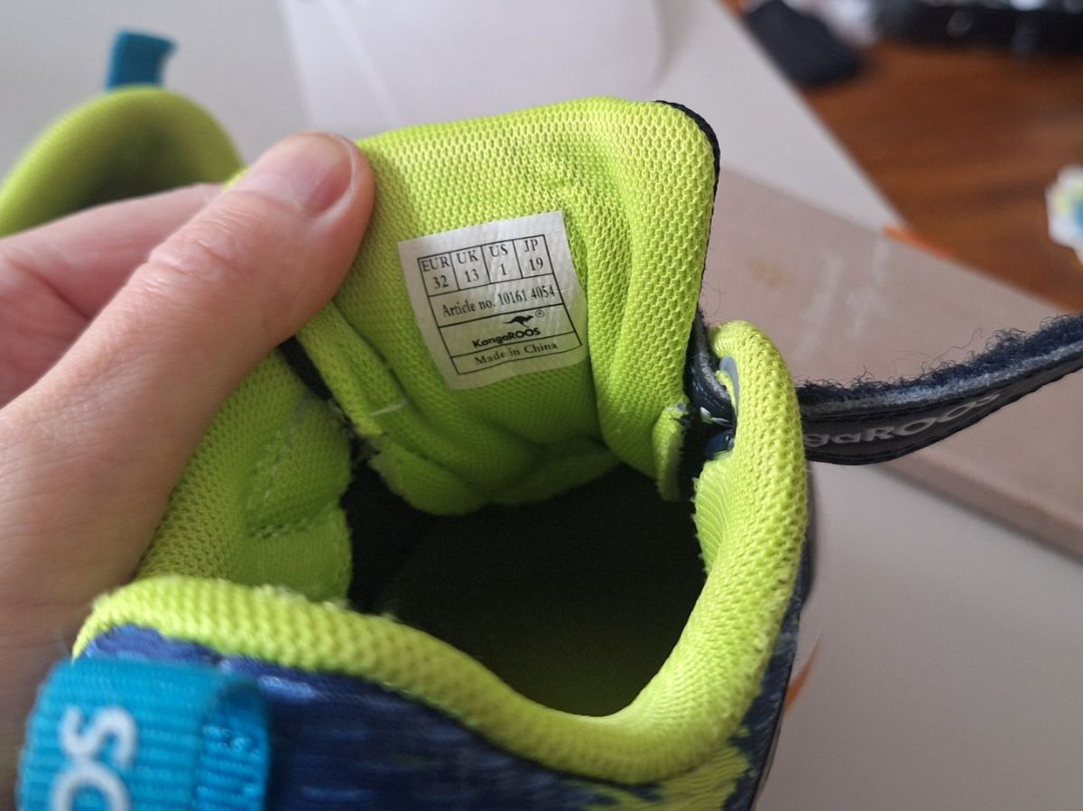 Schuhe für Jungen: Hallenschuhe Grösse 32 Kangaroos – Gebraucht aus Herrliberg von linavogt 2