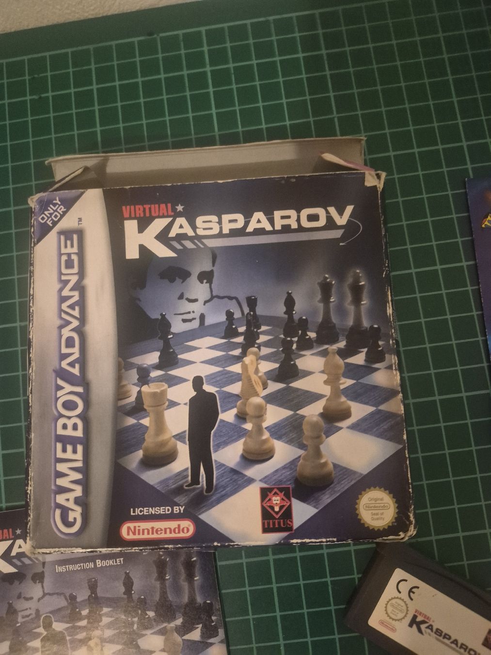 Nintendo Spiele: Virtual Kasparov Game Boy Advance - Boxed, with Manuals! – Gebraucht aus Meyrin von Retro-GZ 5