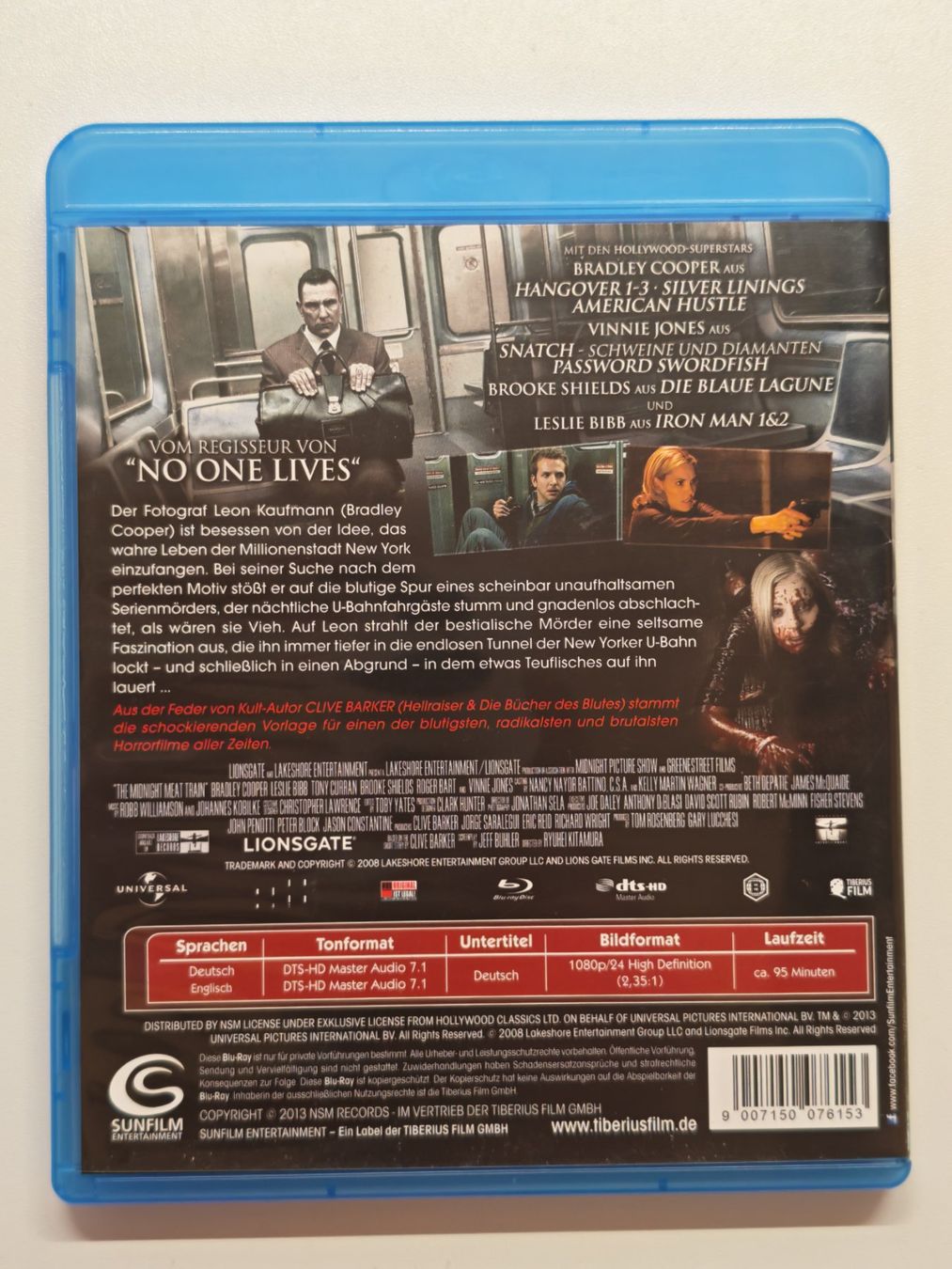 Tutti i DVDs: Midnight Meat Train – Usato da Liestal venduto da Kratzilla 2