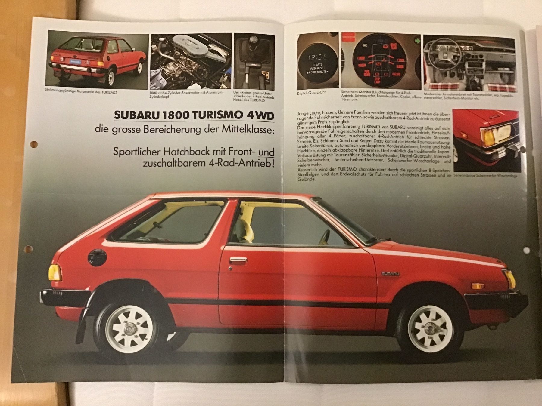 Subaru Documenti: Subaru Programm Faltprospekt – Usato da Scherzingen venduto da Starseller62 2