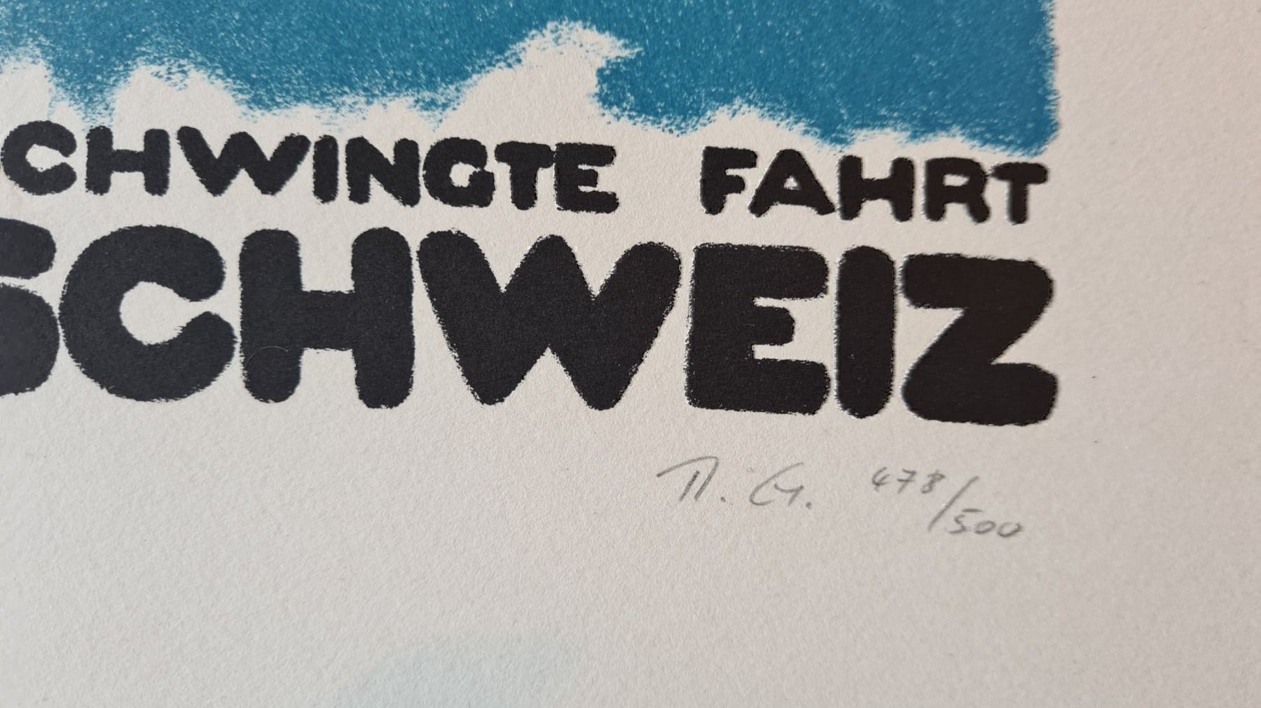 Grafica & Litografie: Augusto Giacometti Lithogr. 1930 Nachdr. – Usato da Emmenbrücke venduto da Kunstankaufverkauf9 1