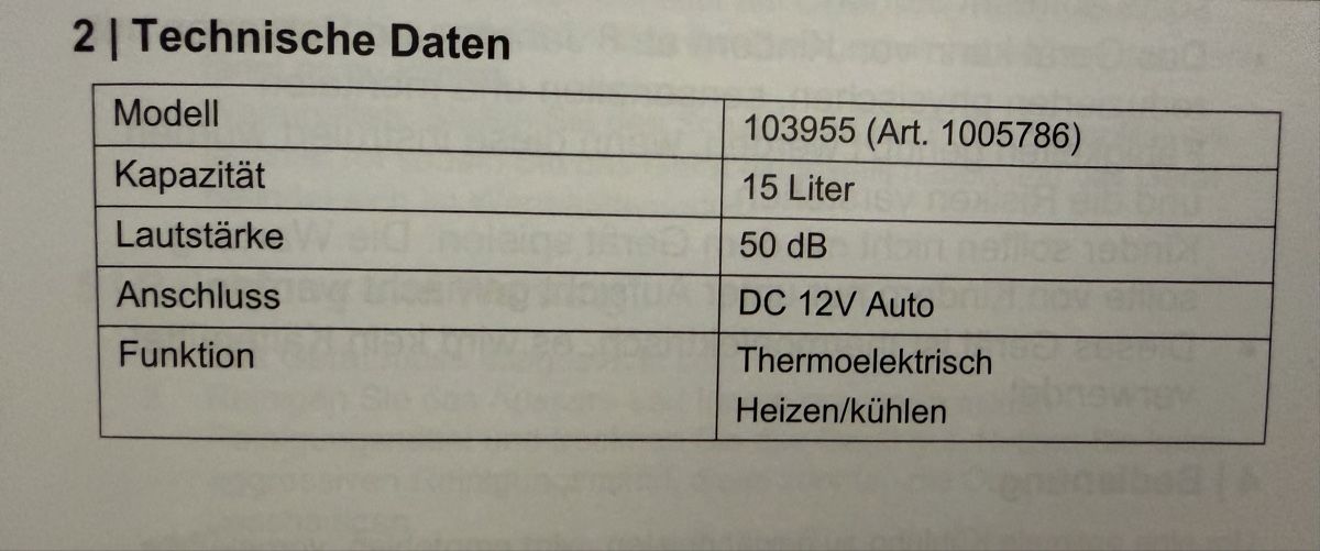Fust Kühlschrank: Mini Kühlschrank 15L  – Neu (gemäss Beschreibung) aus Niederwangen BE von KBL85 5