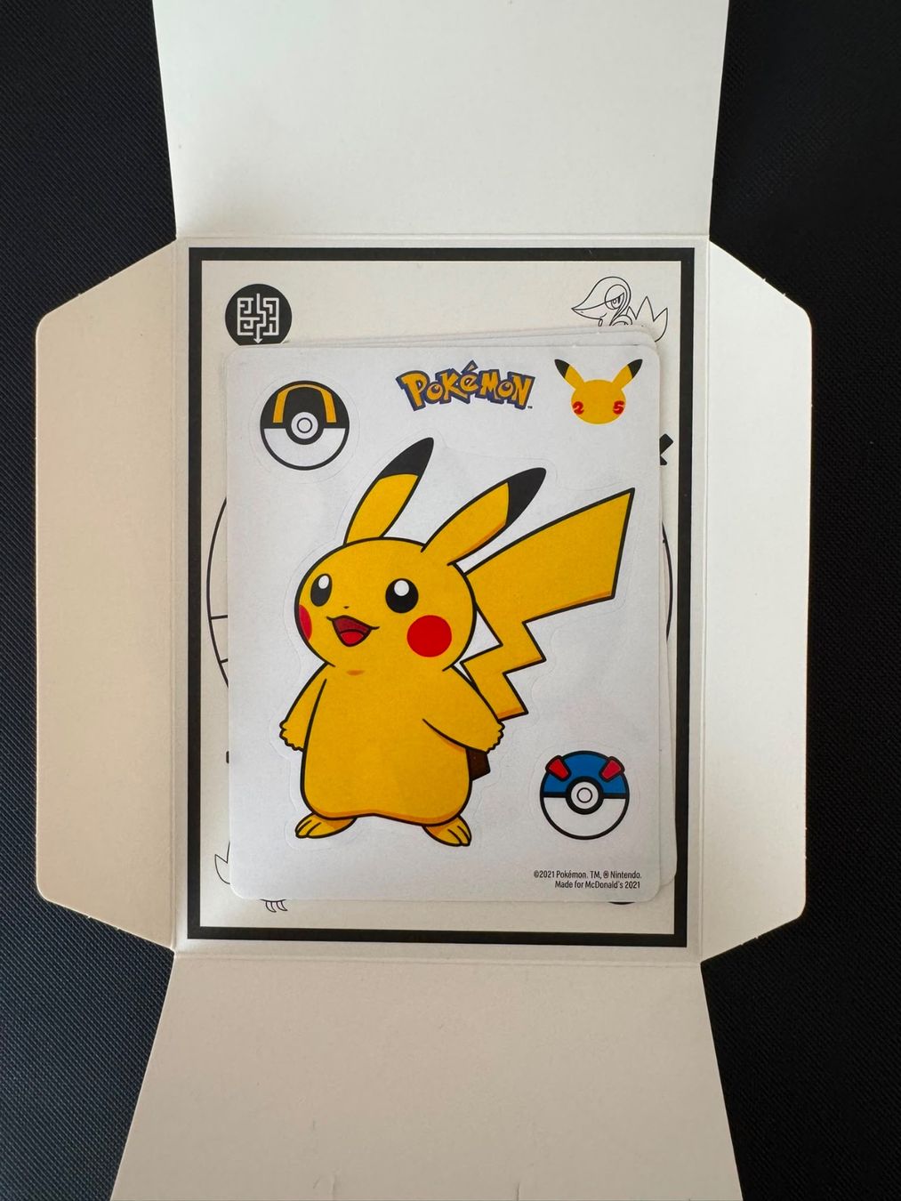 Pokémon Carte collezionabili: Pokémon 25th Celebrations Stickers – Usato da Seuzach venduto da provenzano18 1