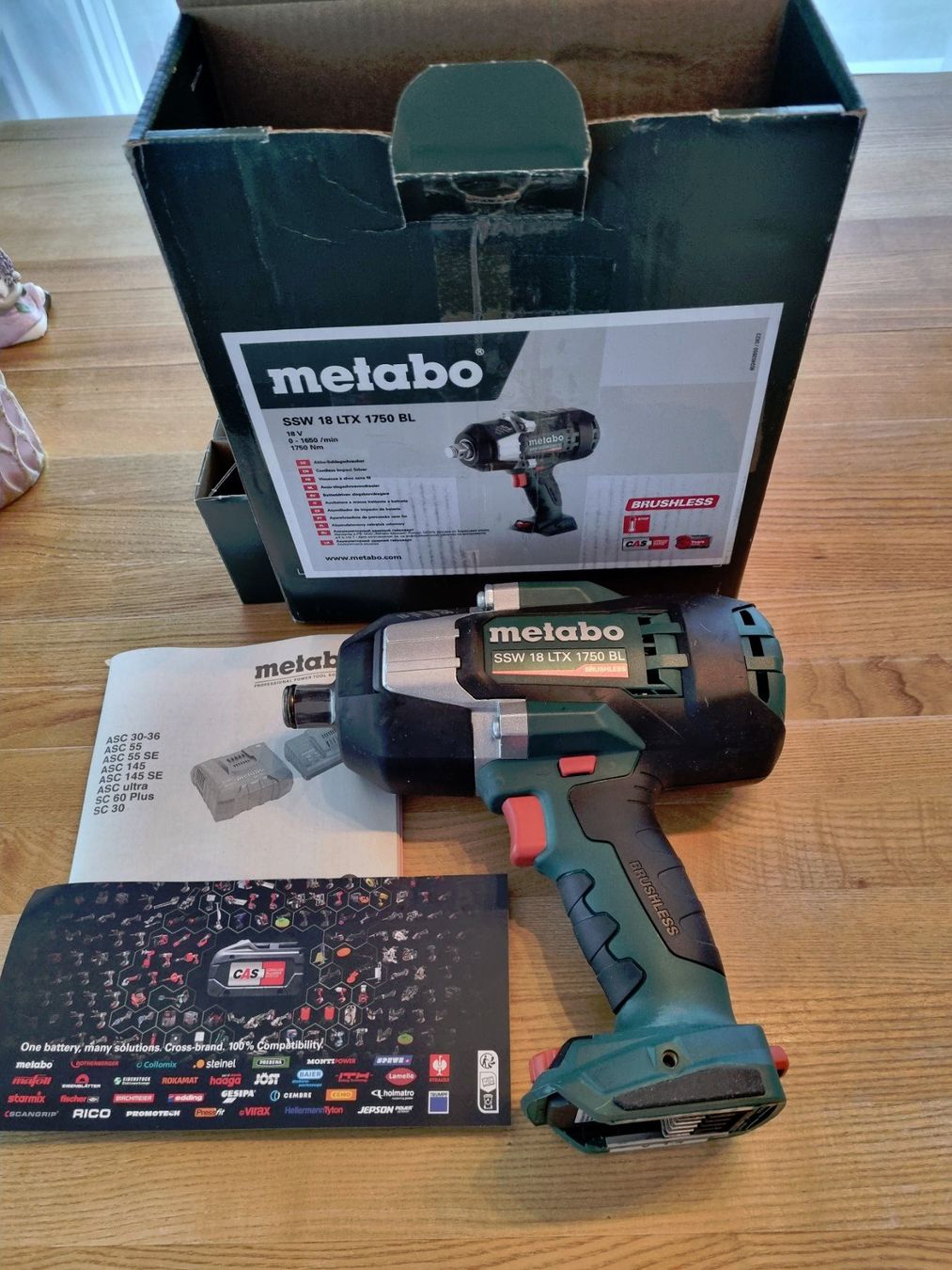 Metabo SSW 18 LTX 1750 BL Akku-Schlagschrauber 1750Nm 18Volt (Neu