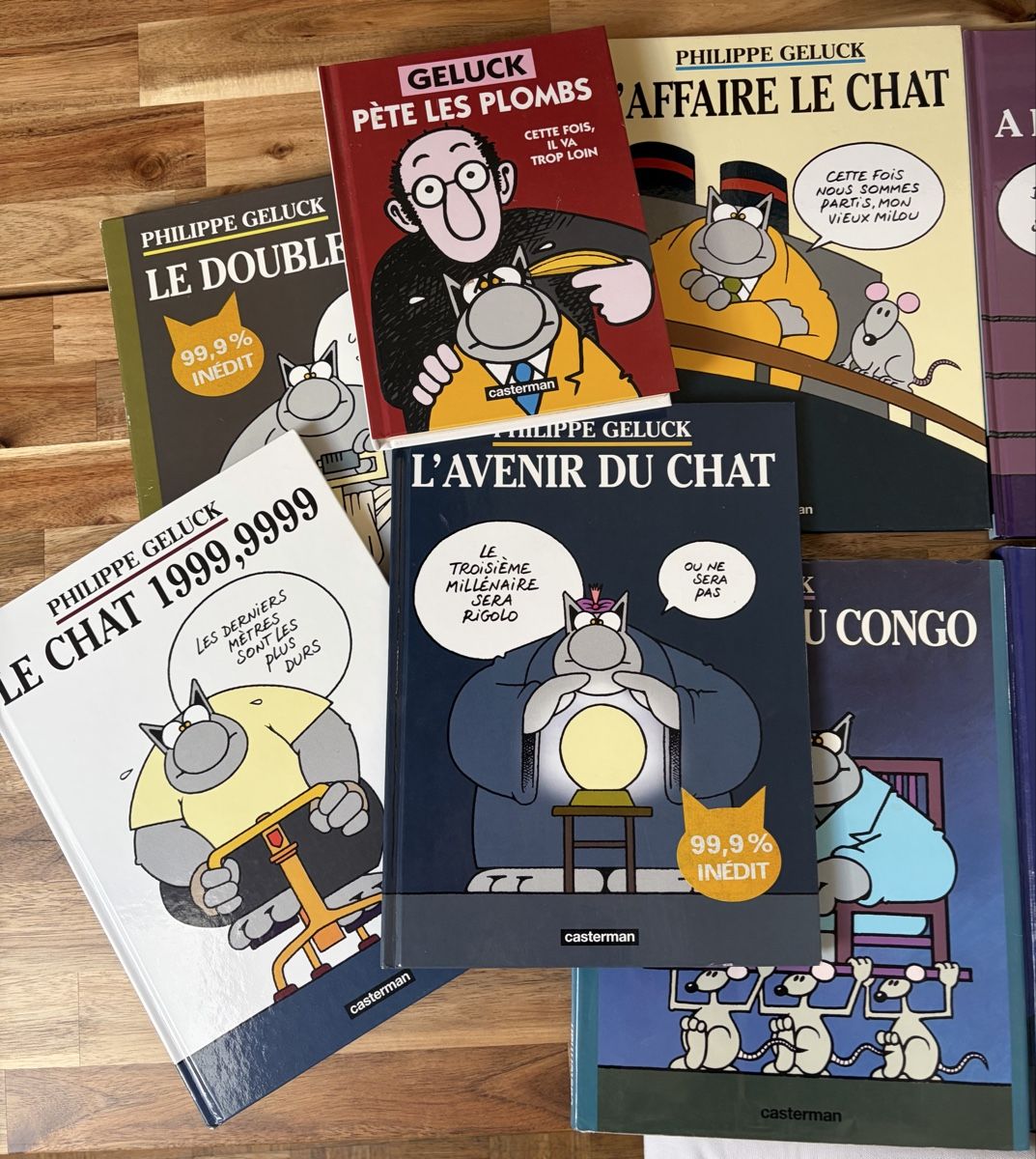 Fumetti: 9 livres Le Chat de Geluck  – Usato da Crissier venduto da Nouchki76 1