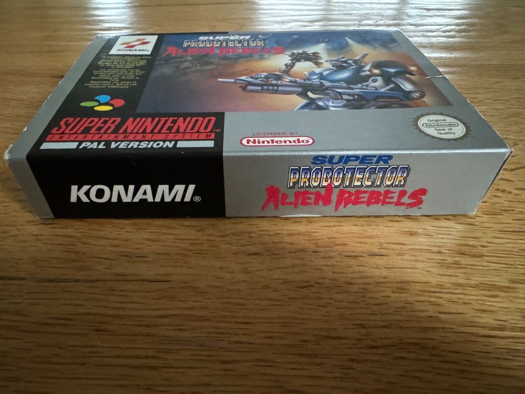 Nintendo Spiele: SNES Super Probotector - Alien Rebels OVP (FRG) – Gebraucht aus Vucherens von  2