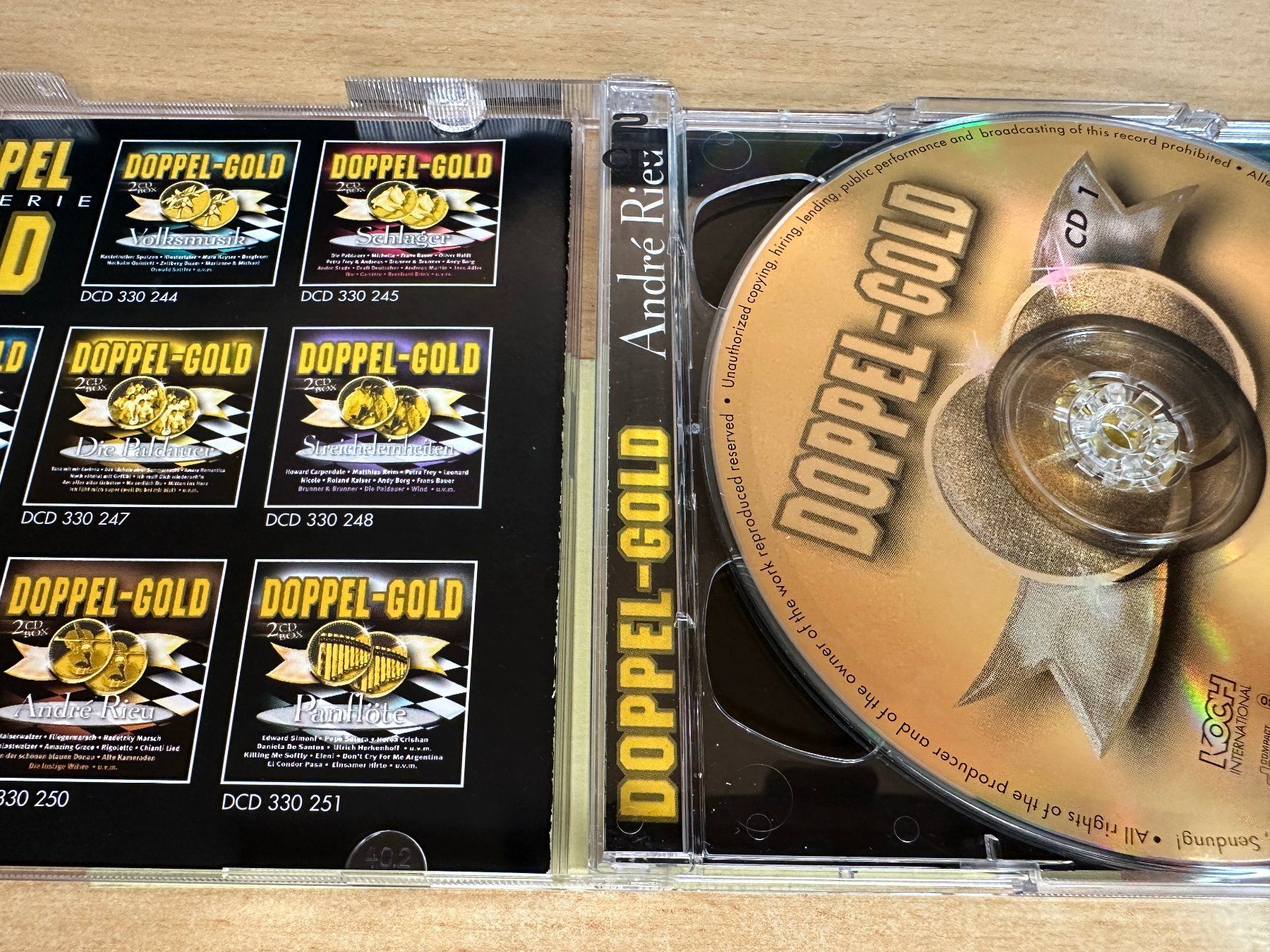 CDs: Y3 André Rieu – Doppel-Gold - 2 CD – Gebraucht aus Rikon im Tösstal von Alpenmutz 2