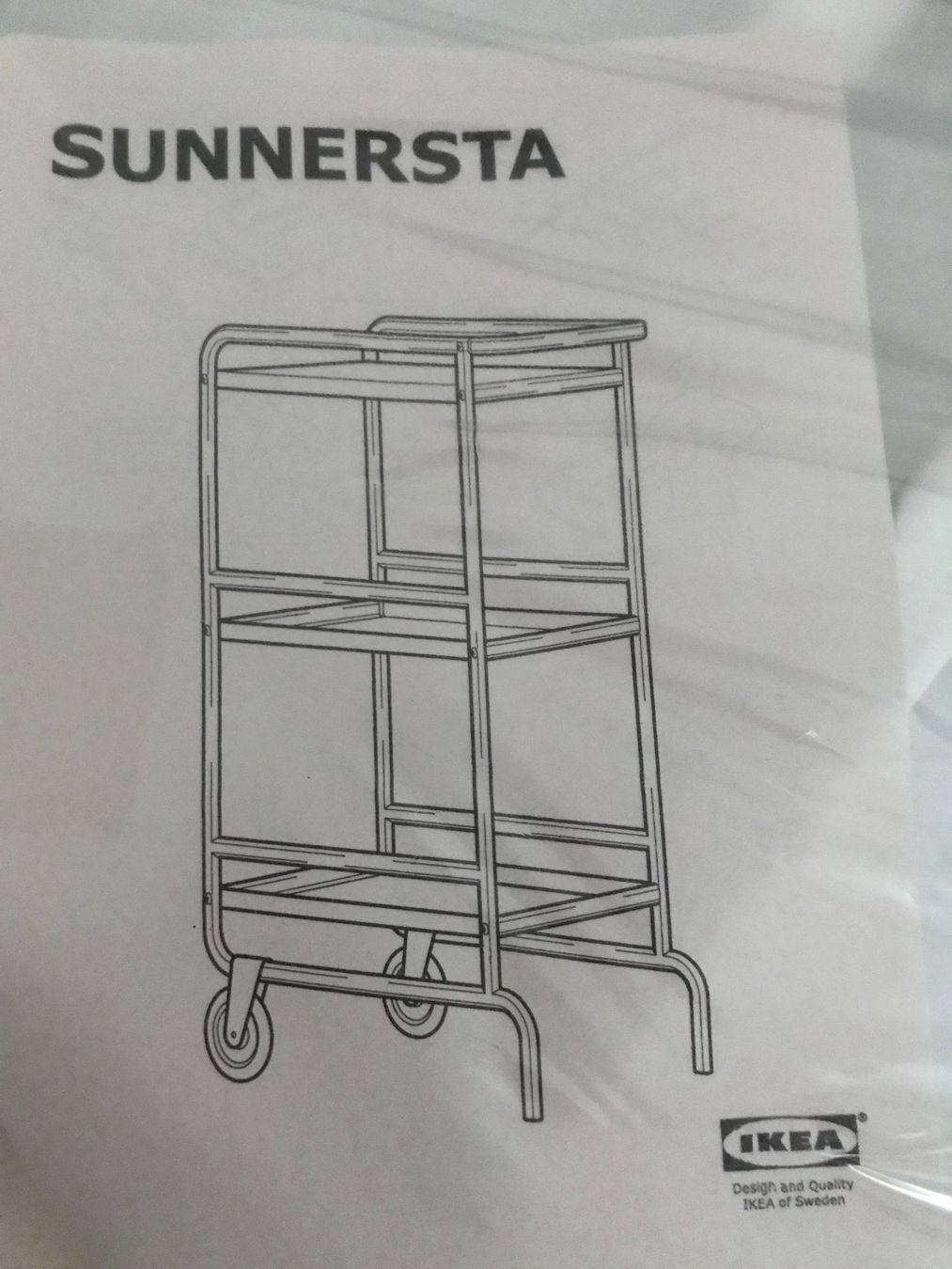 Ikea Cucine complete: IKEA Sunnersta Küchenwagen originalverpackt neu – Nuovo e nell'imballaggio originale da Frauenfeld venduto da falberd 1