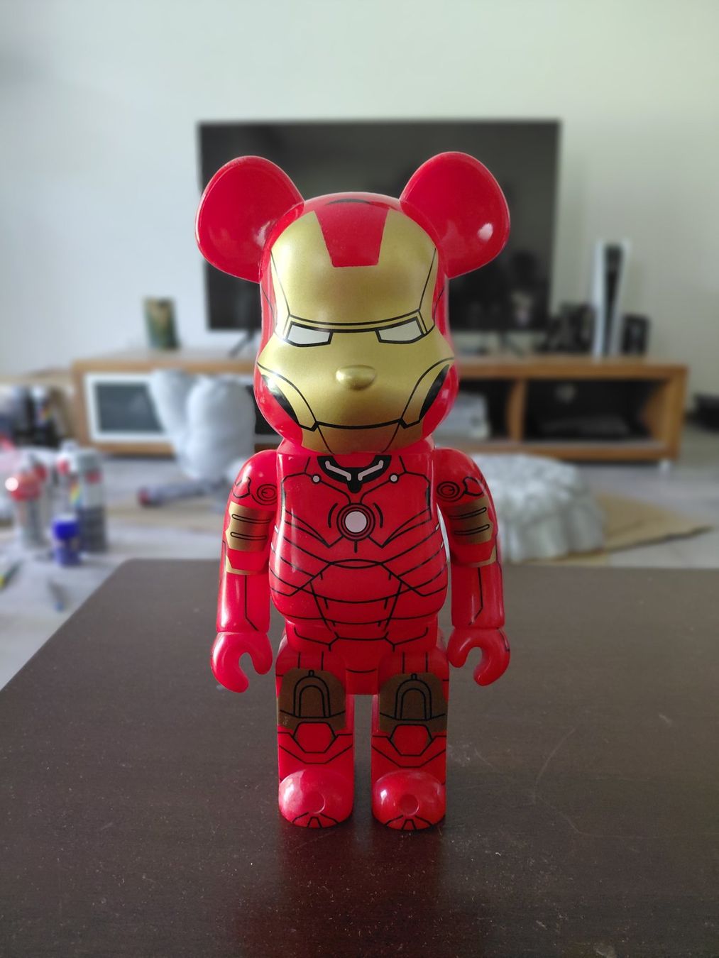 Statuette: BEARBRICK 400% ironman mark 3 – Nuovo e nell'imballaggio originale da YVERDON-LES-BAINS venduto da Tony-no