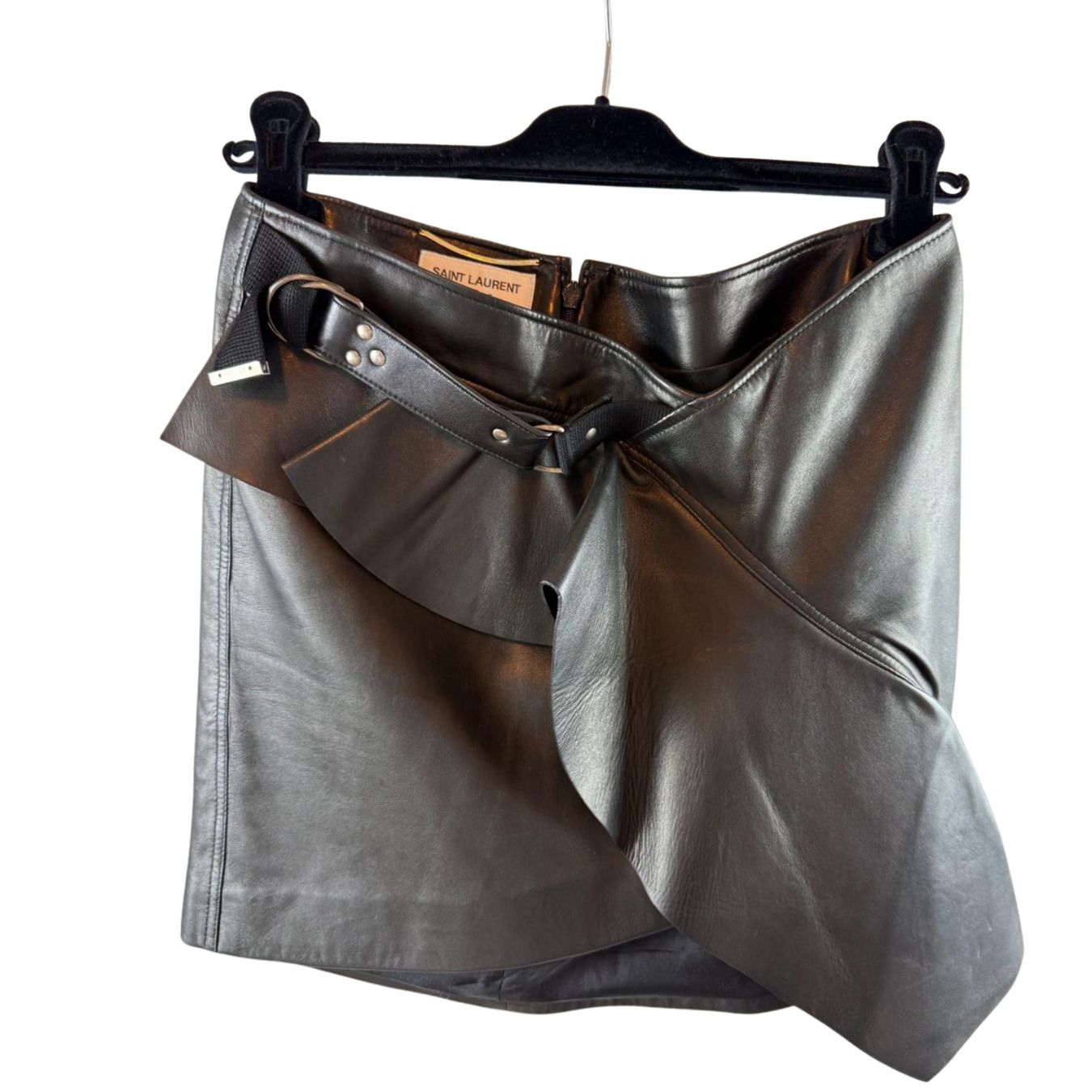 Saint Laurent Gonne: Saint Laurent Mini Lederrock, Gr. EU 36, neuwertig – Nuovo (secondo la descrizione) da Oberarth venduto da SSS. 1