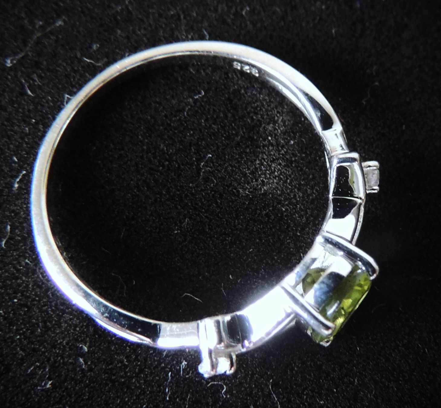Anelli: Peridot Silber 925 Fingerring Gr. 57 – Nuovo (secondo la descrizione) da Waldenburg venduto da schaller707 6