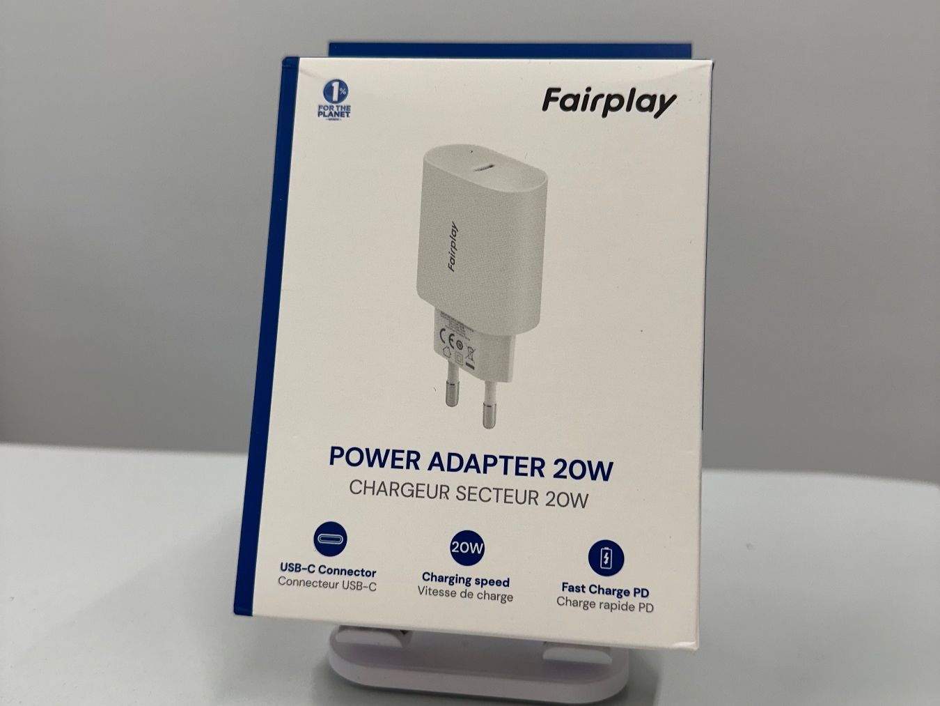 Caricabatterie: FAIRPLAY Chargeur 20W USB-C – Nuovo e nell'imballaggio originale da Zug venduto da ElPhone