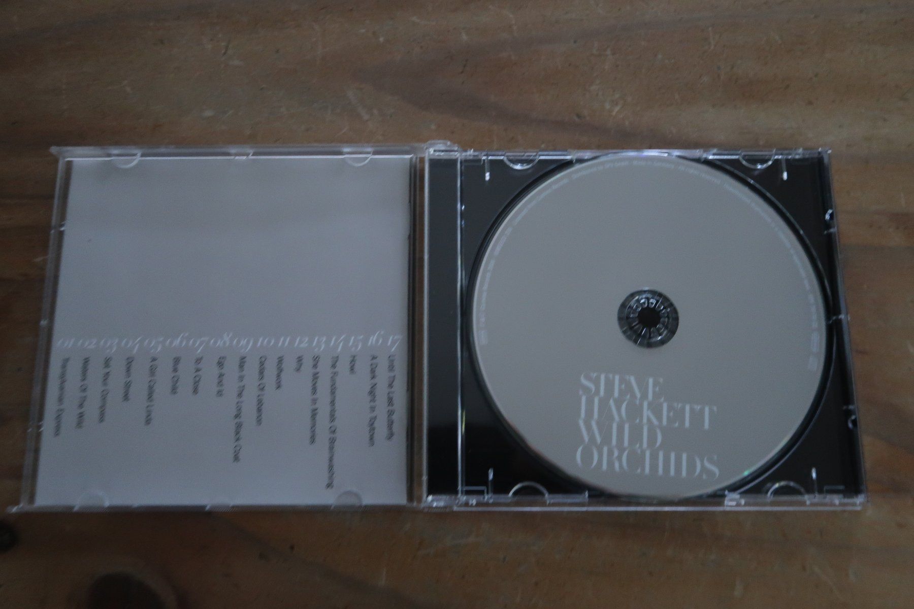 CD: STEVE HACKETT - WILD ORCHIDS - EX- GENESIS - CD – Usato da Basel venduto da Patiscat 3