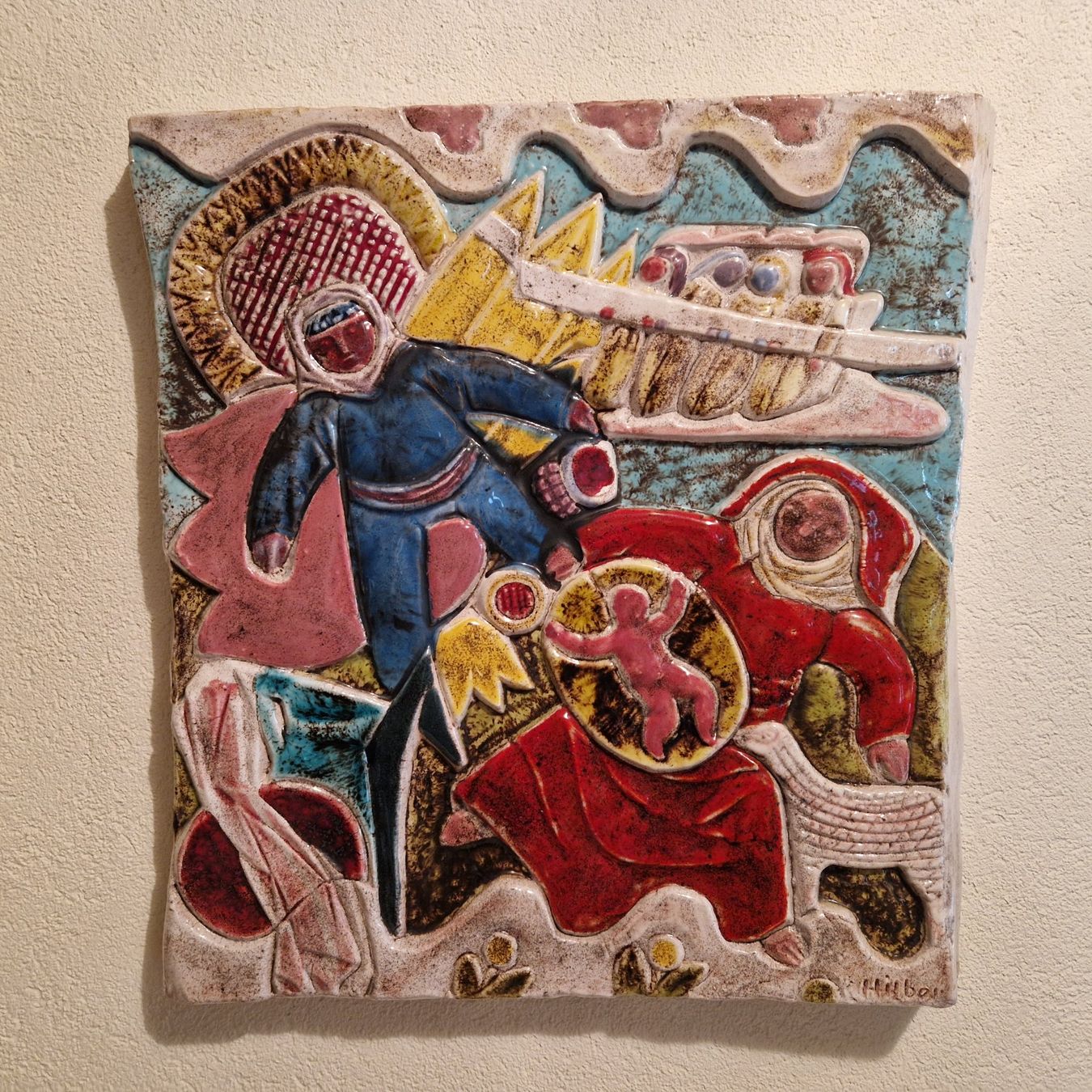 Poster & Bilder: Werner Hilber: Keramik-/Tonbild – Gebraucht aus Weinfelden von han_657l