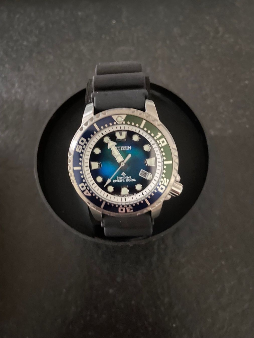 Citizen Orologi: Citizen Promaster Marine Diver`s Eco-Drive – Nuovo e nell'imballaggio originale da Frick venduto da ricarica2