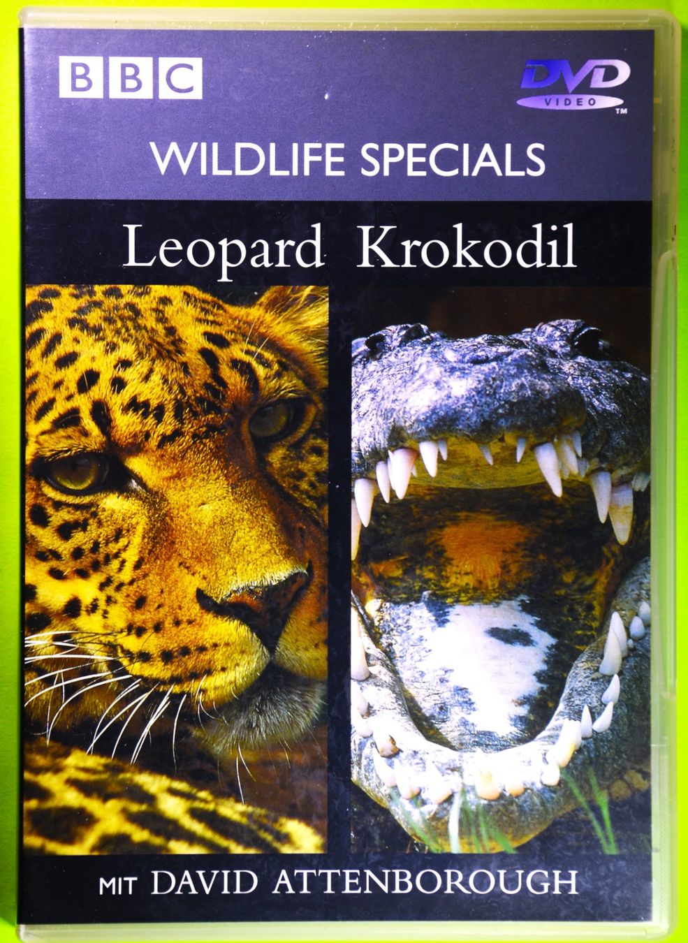 LEOPARD / KROKODIL (2 FILME) / DAVID ATTENBOROUGH (Neu (gemäss ...