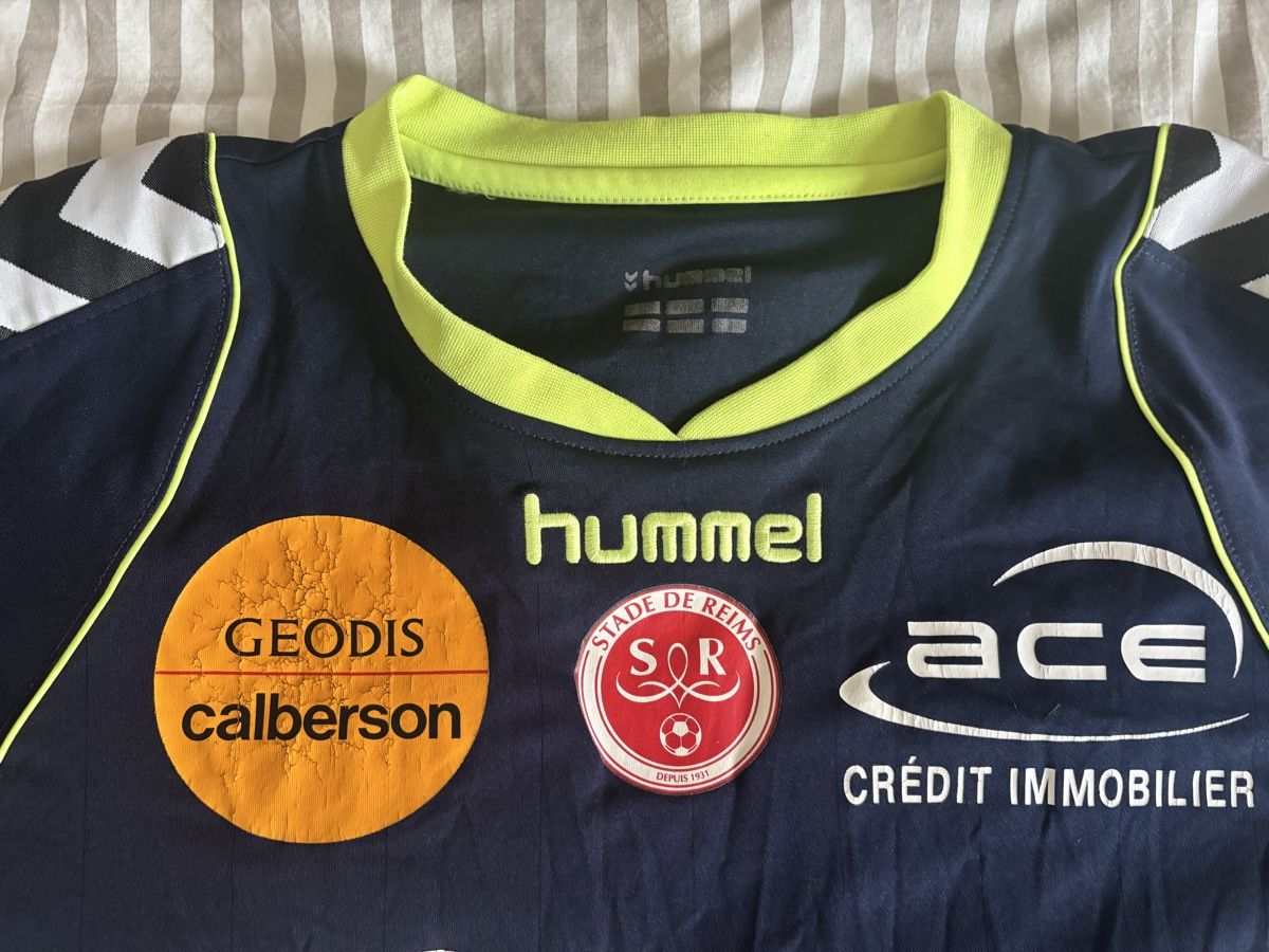 Hummel Canottiere & Pantaloni: Stade de Reims n5 maillot – Usato da Le Grand-Saconnex venduto da focamix 2