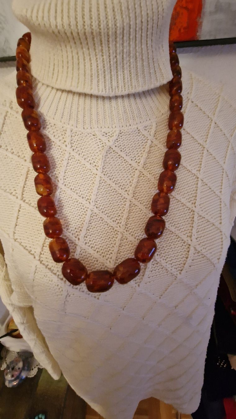Catenine: Berstein Kette – Usato da St. Gallen venduto da mania03 2