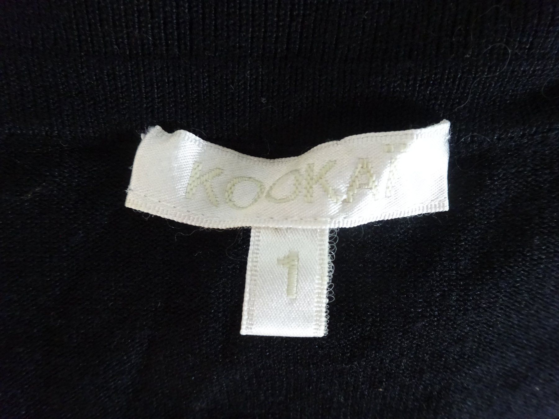 Kookai Vestiti: Kookai - Strick Kleid - schwarz - Grösse 38 – Usato da Zofingen venduto da Justizia_01 3