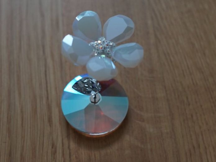 Swarovski Statuette: NEU - Swarovski Blumen-Kristall Deko mit Box – Nuovo e nell'imballaggio originale da Baar venduto da snollub 4