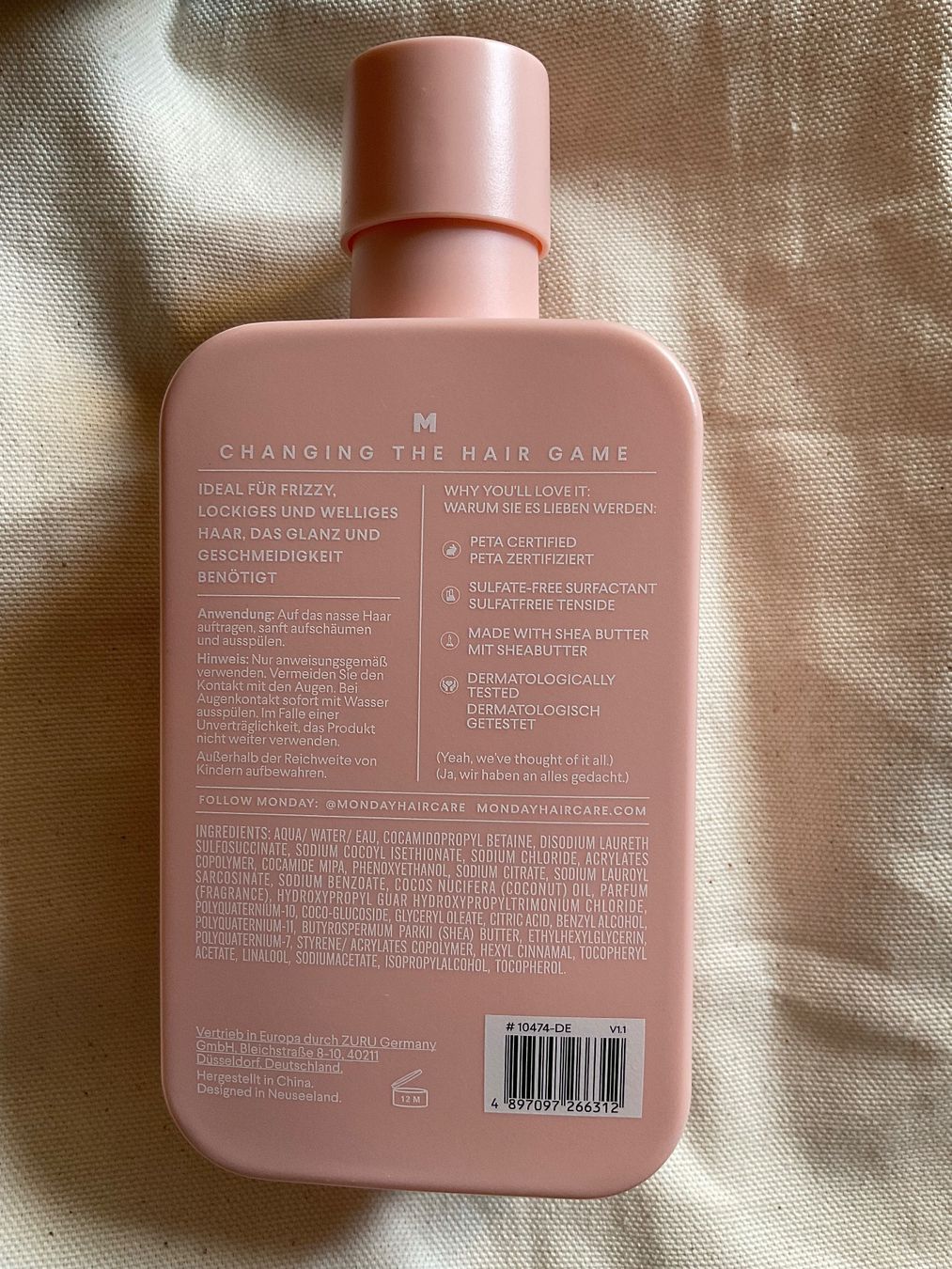 Prodotti per capelli: Shampoo MONDAY halb voll – Usato da Scuol venduto da Lotus2020 1