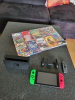 Nintendo Switch + 3 Controller + 10 Spiele
