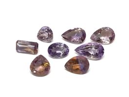 Lot 8 x amétrines 100.07 ct - Valeur 800.- Fr