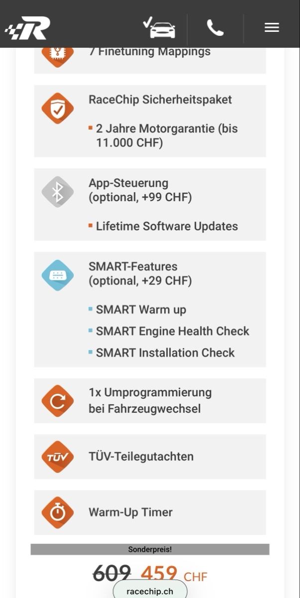 Elektronikbauteile: Tuning Chip – Gebraucht aus Moosseedorf von Dm0724 4