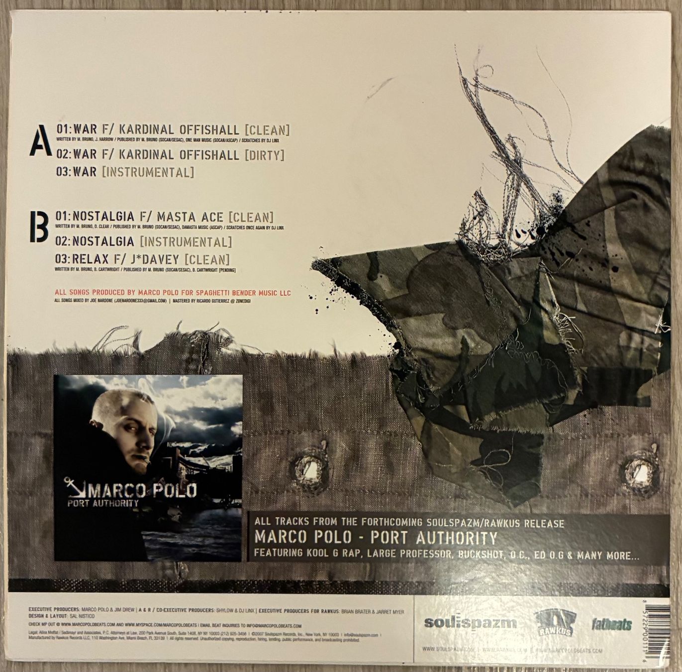 Schallplatten: MARCO POLO  - War / Nostalgia Maxi Lp 2007 – Gebraucht aus Mühlethal von superfast78 1