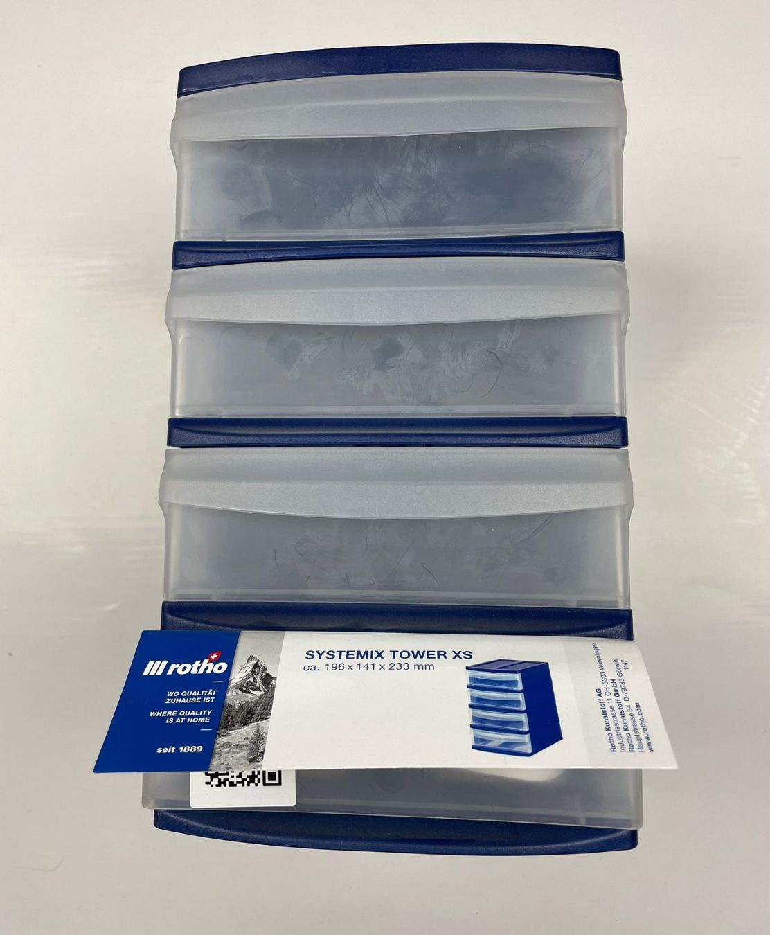 Rotho Contenitori & Simili: Systemix Tower XS, rotho Bürobox – Nuovo e nell'imballaggio originale da Wängi venduto da LiqKojote