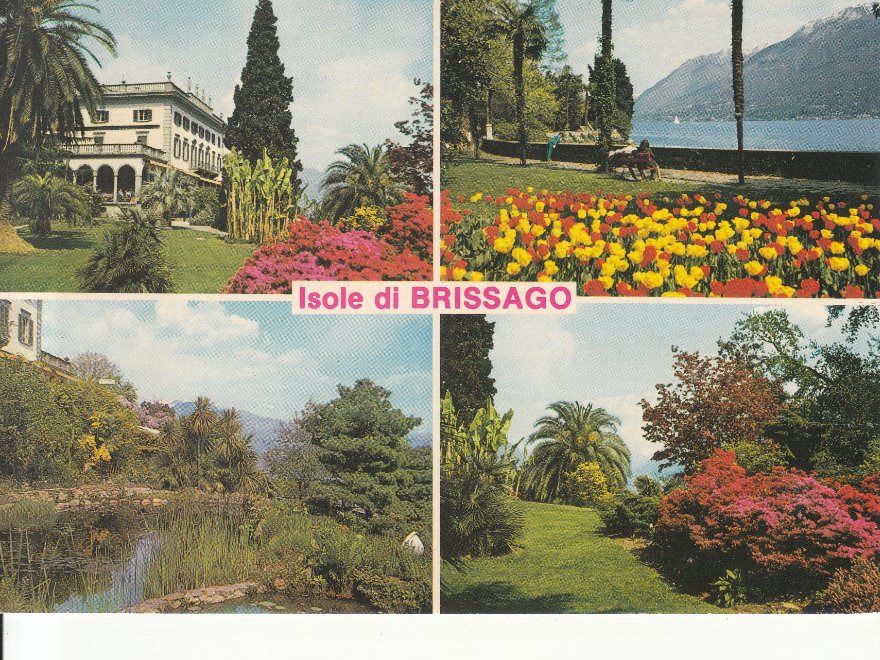 Ansichtskarten: Brissago 1990 – Gebraucht aus Bürglen TG von StampGraf
