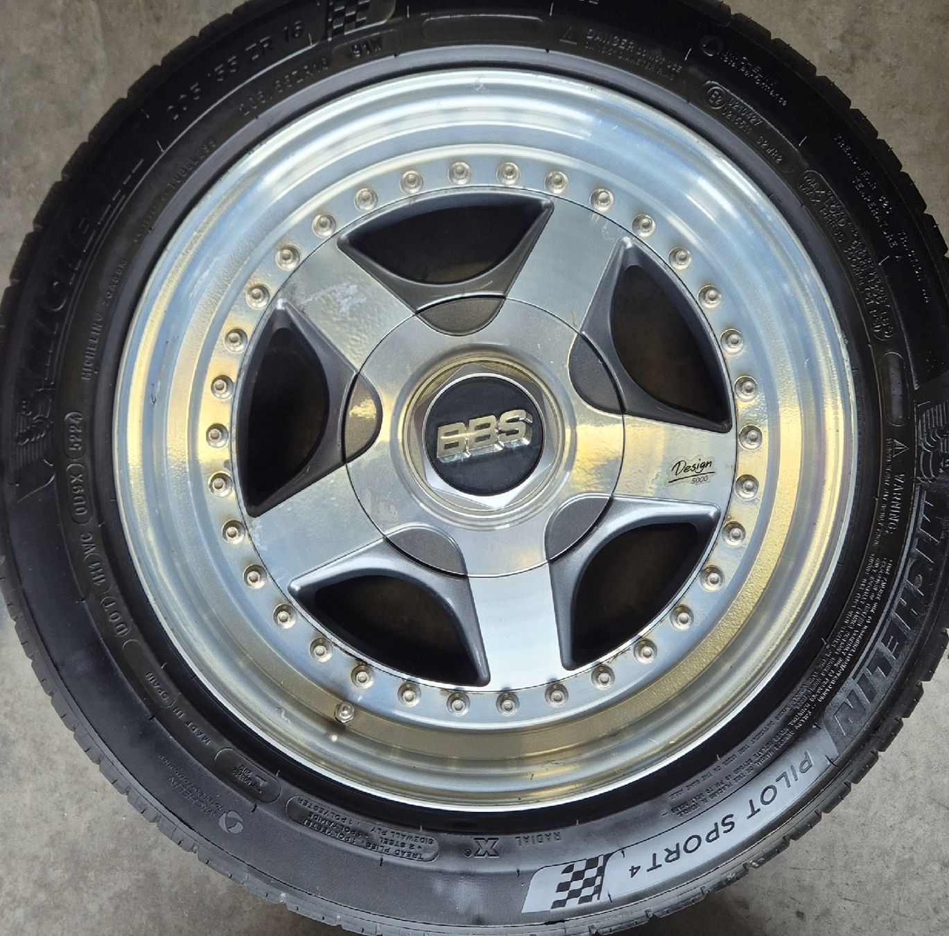 BBS RF 002 8x16 ET35 5x112 – Design 5000 3-teilig Audi VW (Gebraucht ...