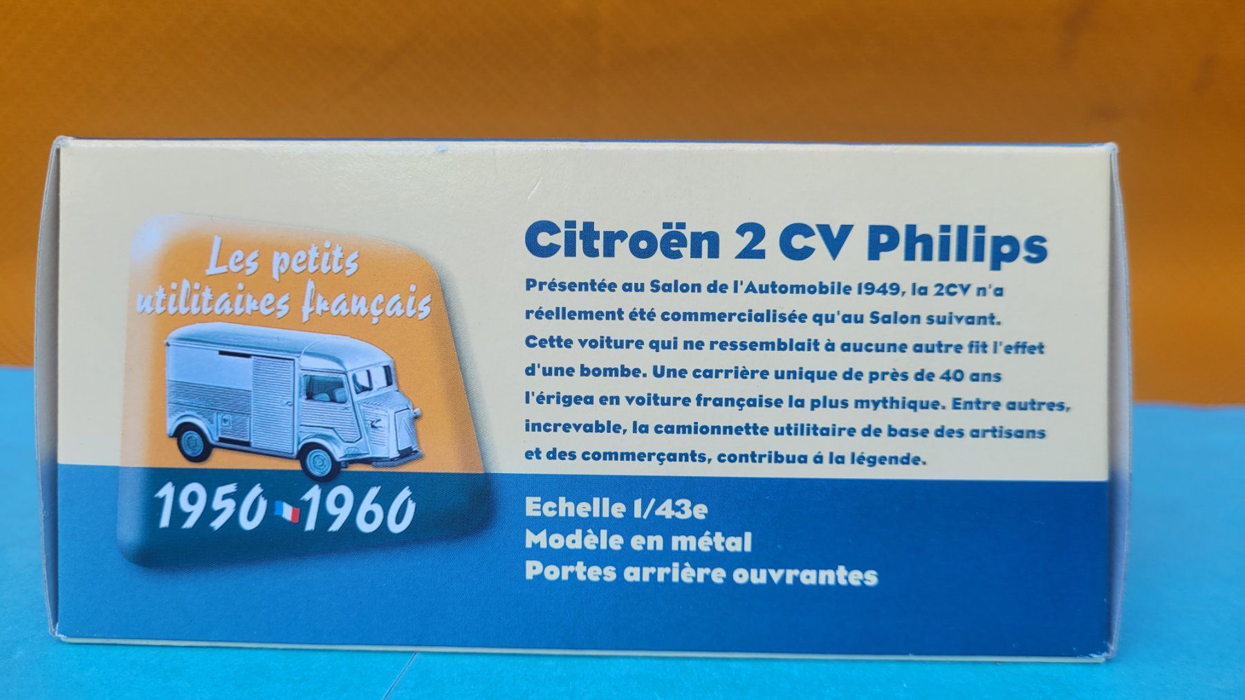 Citroën Modellini d'auto: Citroën 2CV fourgonnette Philips 1:43 Atlas – Nuovo (secondo la descrizione) da Domdidier venduto da Bimbo57 3