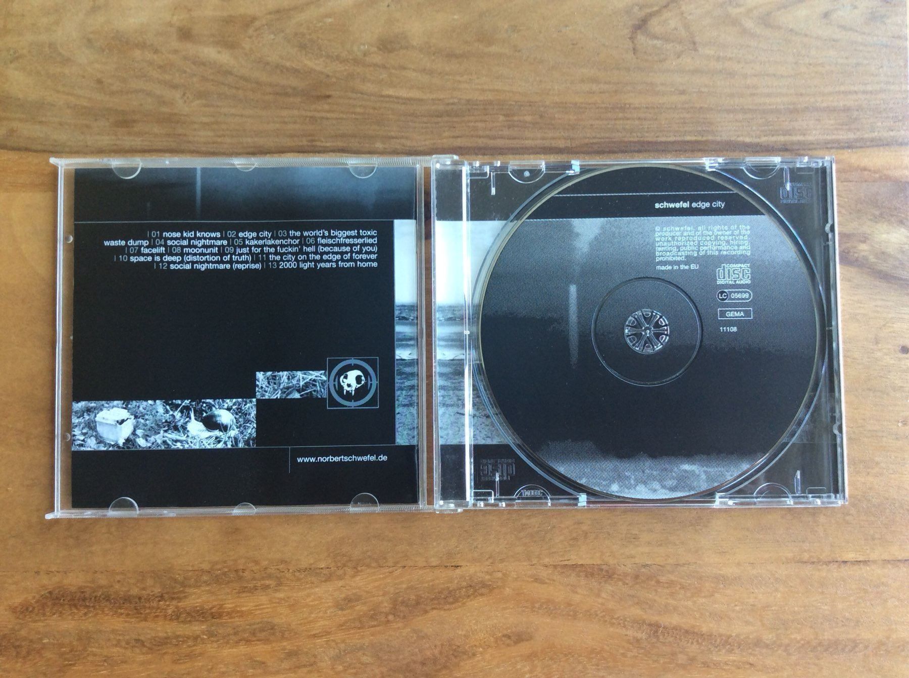CD: CD Schwefel – Edge City – Usato da Horgen venduto da flyingpenguin2000 1