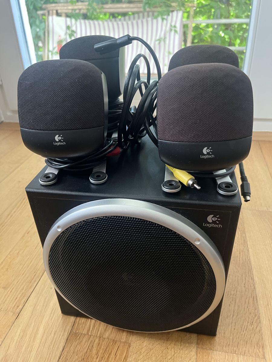 Logitech Lautsprecher: Logitech Z-540 Speaker – Gebraucht aus Wil SG von MSPIE 1