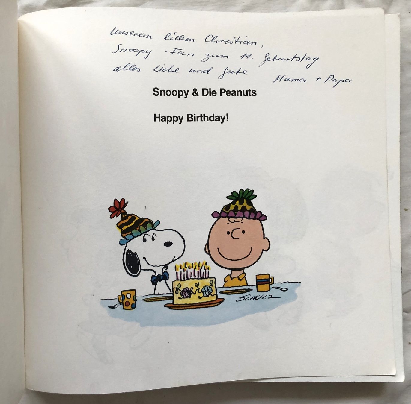 Comics: SNOOPY & DIE PEANUTS - HAPPY BIRTHDAY! – Gebraucht aus Schaffhausen von durruti 1