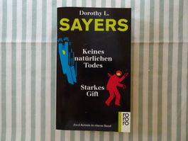 Dorothy L. Sayers - Keines natürlichen Todes - Krimi - B981