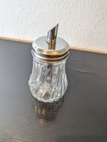 Zuckerstreuer Vintage Stohag? Glas Edelstahl 
