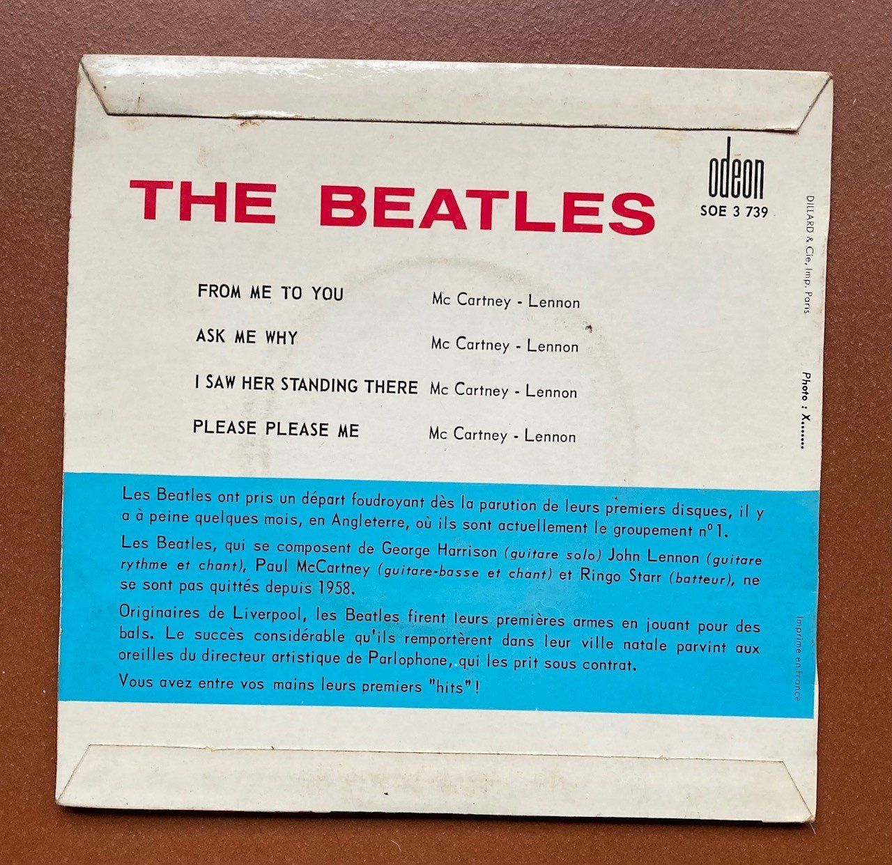 Dischi in vinile: The Beatles - From me to you – Usato da Orselina venduto da Vrenegonde 1