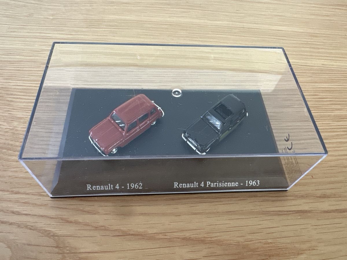 Renault Modellautos: Renault 4L 1/87 Massstab Miniaturset – Neu und originalverpackt aus Sennwald von HARO-Import
