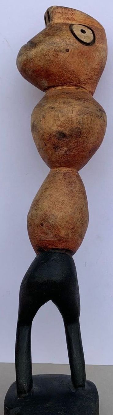 Sculture & Statue: Holz Skulptur Double Mind – Usato da Olten venduto da sportwelt 5