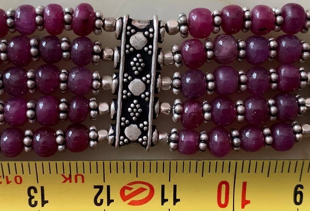 Bracciali & Braccialetti: Braccialetto di rubini e argento 925 – Nuovo (secondo la descrizione) da Caslano venduto da bri_5jft 1