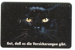 Telefonkarte "Deutsche Versicherungen".