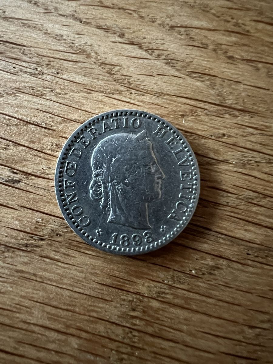 Tutti le monete: 20Räppler, 1893, gut erhalten – Usato da Schöftland venduto da mamajasima5 1